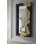 Mercury Mirror, Rectangle, Black, Gold Leaf