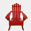 Chaise Adirondack inclinable en bois