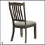 Ensemble de salle à manger 6 pièces gris antique et finition café avec banc rembourré, 4 chaises d'appoint et 6 tiroirs de rangement, parfait pour un style campagnard décontracté
