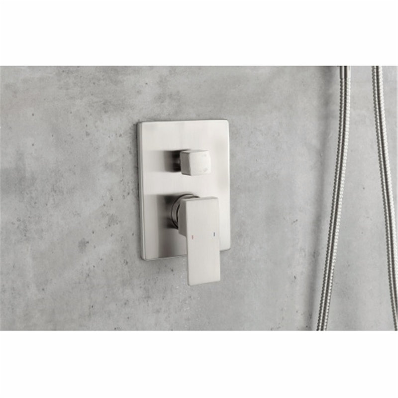 Système de douche complet, Nickel brossé