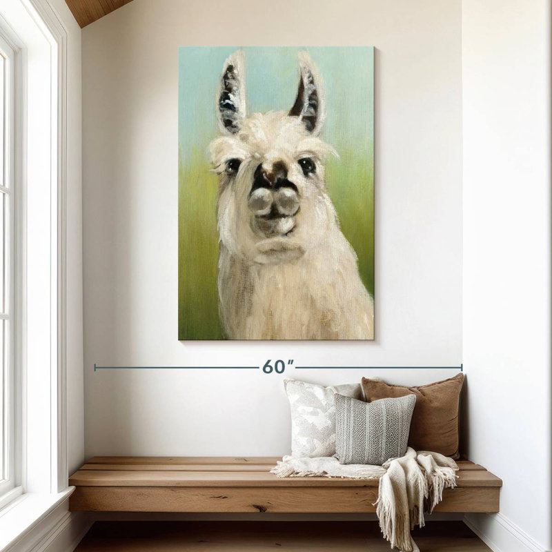 Brampt Who's Your Llama, 48" H x 32" W