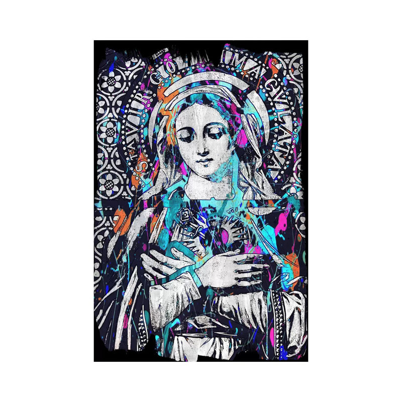 Madonna Impressions #2 - Wrapped Canvas Print, 101.6 cm H x 66.04 cm W x 3.175 cm D