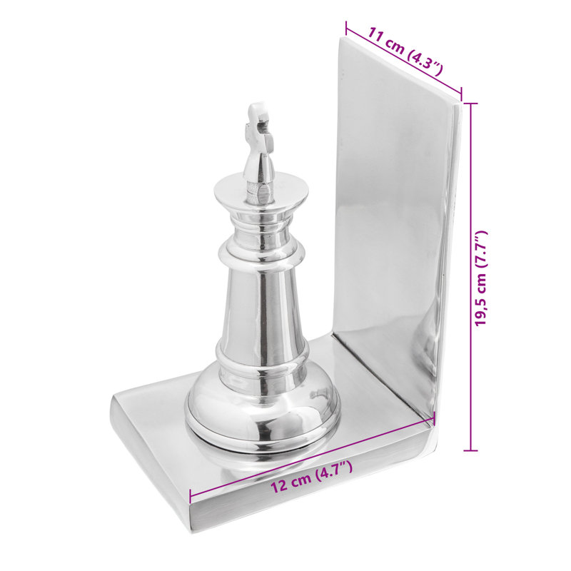 Aluminum Bookends
