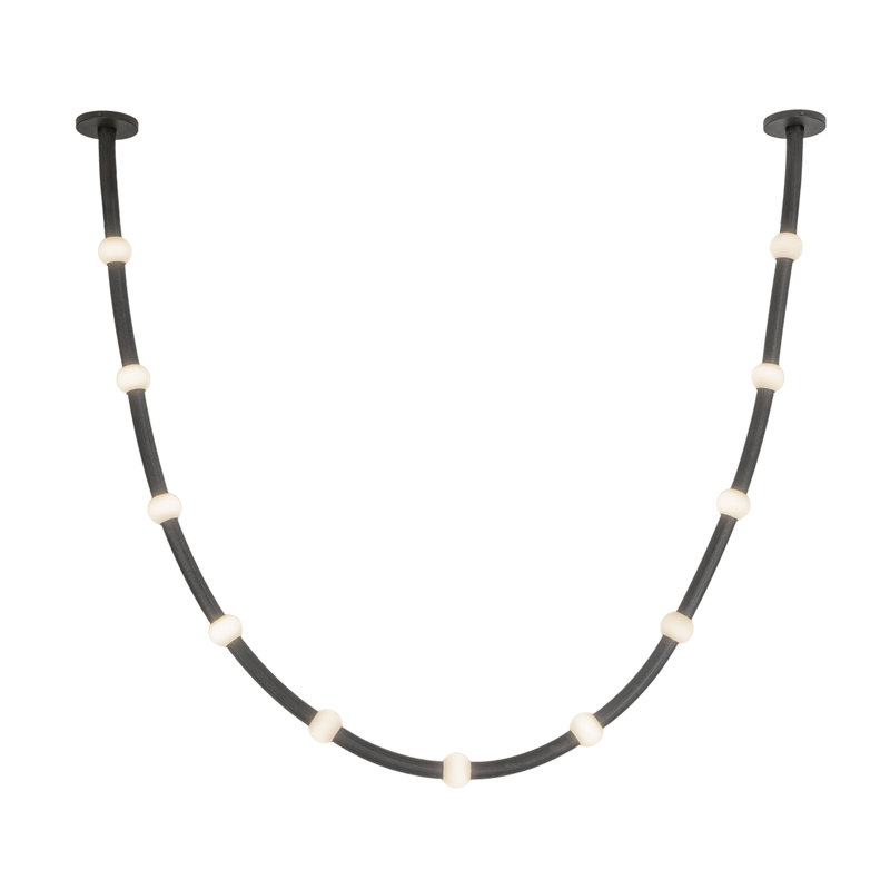 Corda 7-Ft Pendant, 48 W, 10 Lights, 118.13" Wide
