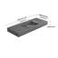CASAINC Rectangular Solid Surface Stone Basin Bathroom Sink-120922428