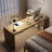 Wood color L-Shaped Solid Wood Desks-107198187-107198189
