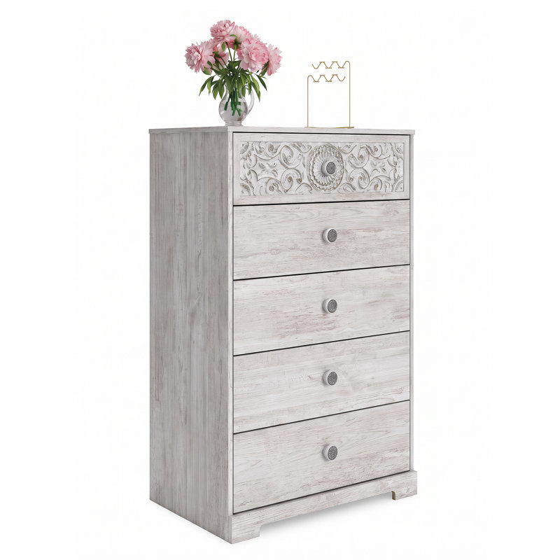Bedriye 29.88'' W 5 - Drawer Dresser