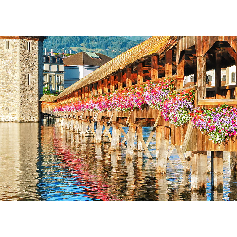 Lucerne Switzerland 2.54m x 366cm Wall Mural
