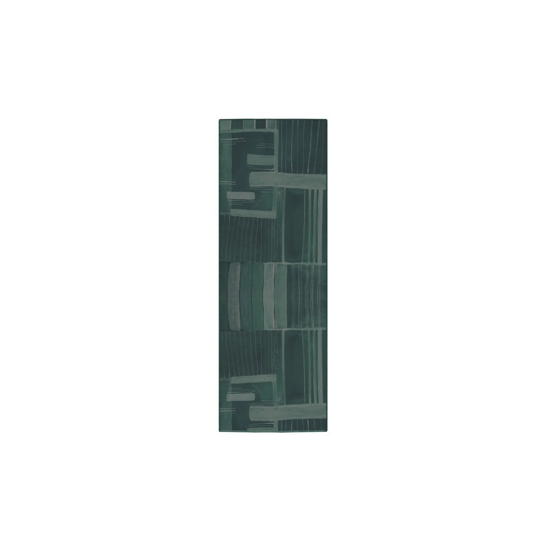 Harshika Chenille Abstract Indoor Rug, Runner 2'9" x 8'