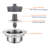 33.13'' L Double Bowl Stainless Steel Kitchen Sink