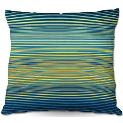 Couch Teling Stripes Throw Pillow