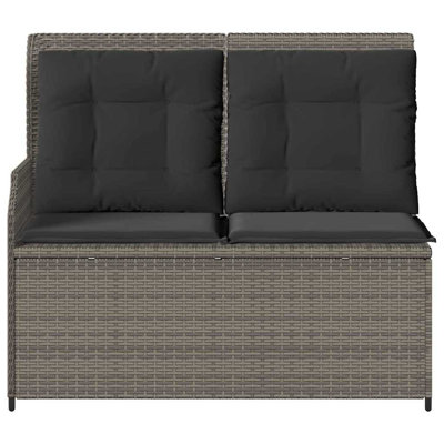 Poly Rattan Outdoor Bench
