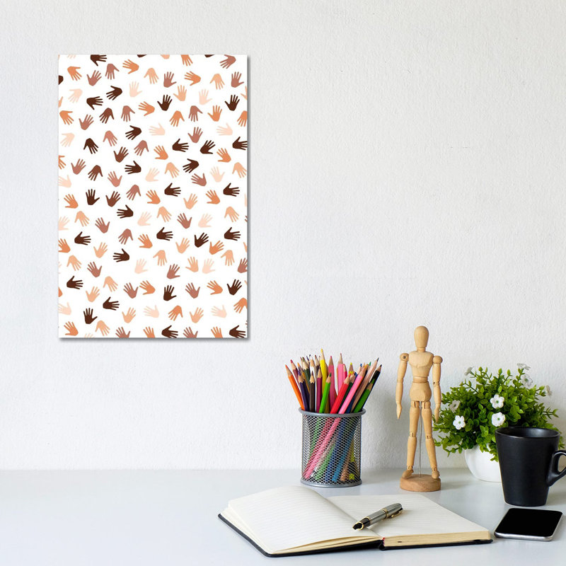 Hands - Wrapped Canvas Painting, 20.32 cm H x 30.48 cm W