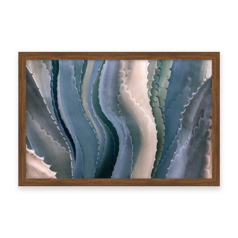 Nature Inspired Sonoma Summertime Roadside Abstract by  - Picture Frame Photograph on Paper, 24" H x 36" W x 1.125" D, Beige