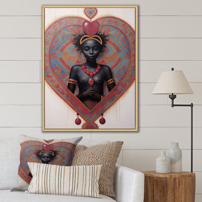 «Lady Erzulie Yoruba Goddess Of Love», reproduction sur toile