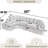 127'' Large Sectional Sofa-1385159754-1400780193