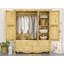 Dambrosio 3 Door Solid Wood Wardrobe