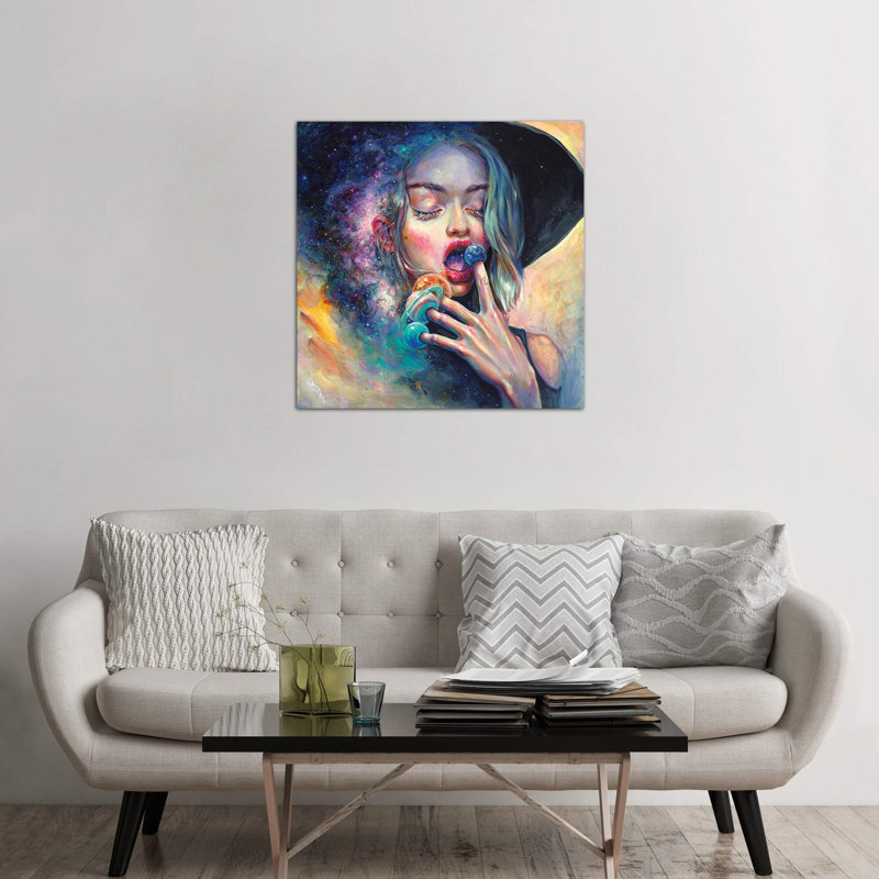 1 Piece Wrapped Canvas Wall Art, 93.98 cm H x 93.98 cm W x 3.175 cm D