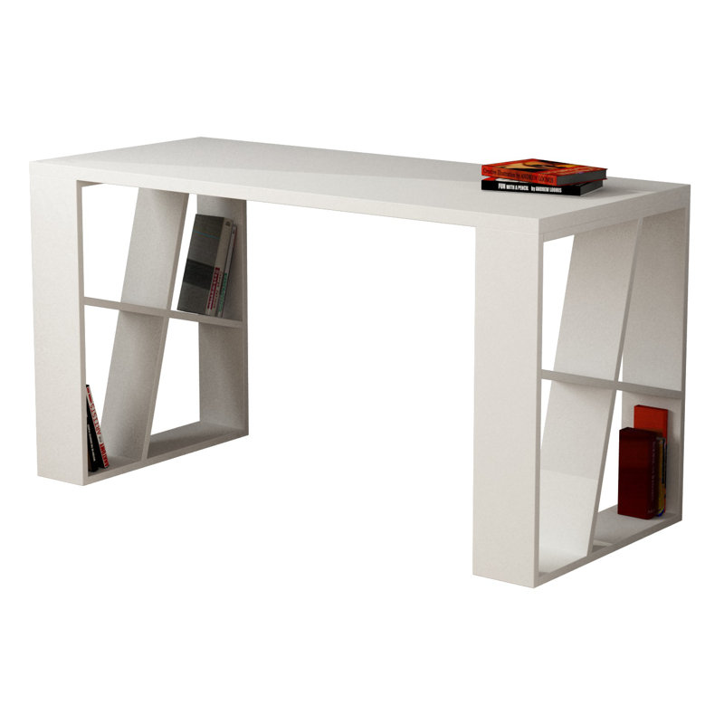 Miranda Modern Multifunctional Desk, White