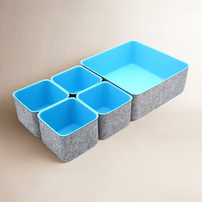 Joshua Felt Desk Organizer Set