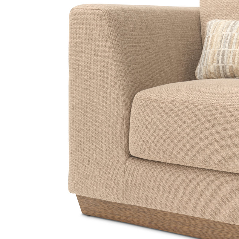 Portrait 5-Piece Sectional - Toffee/Sienna Brown