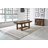 Caudill Solid Wood Triple Butterfly Leaf Dining Table