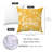 4 Pcs Flowers Pattern Decorative Pillow Covers