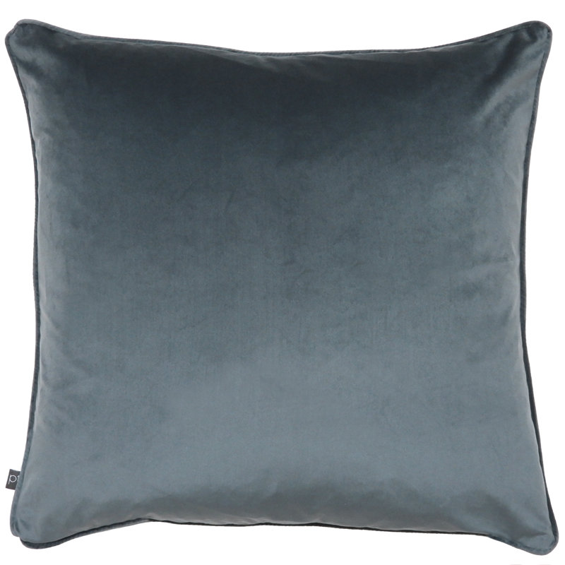 Floral Square Cushion, Ochre