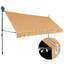Dakota Fields Fabric Cover Retractable Patio Awning-413255013-486486316