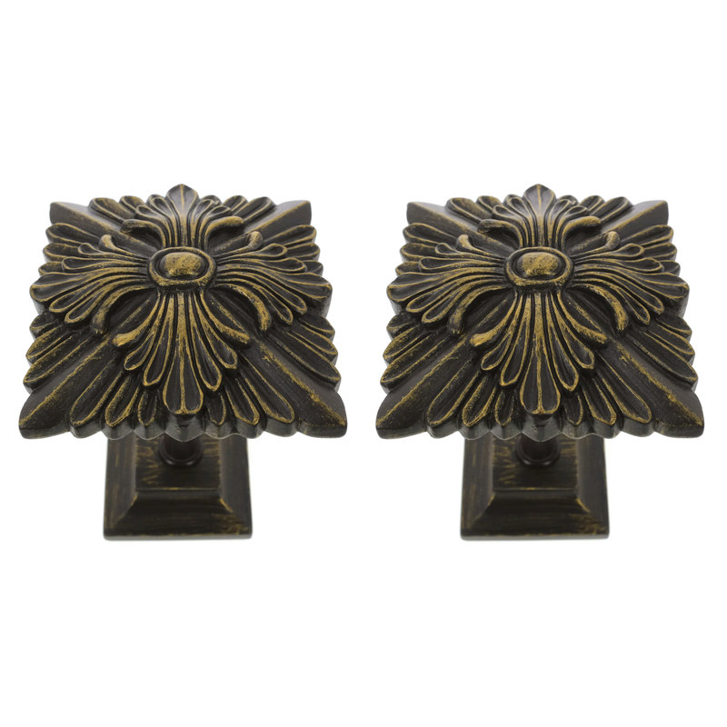 Carlson 3'' Curtain Holdback, Bronze/Gold