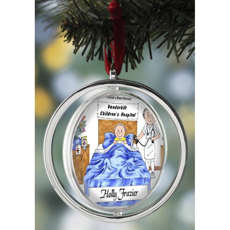 Ornement de Noël personnalisable, Oui