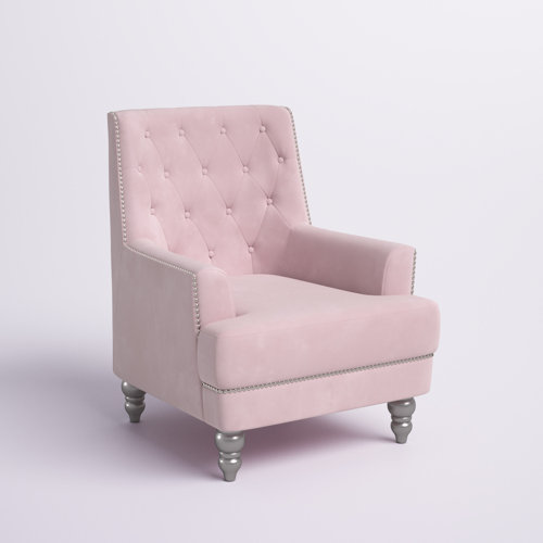 Etta Avenue™ Zaria Upholstered Armchair & Reviews | Wayfair