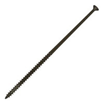 #10 Ultra Guard Square Drive Flat-Head Coarse Thread With Nibs Double Auger Wood Deck Screws