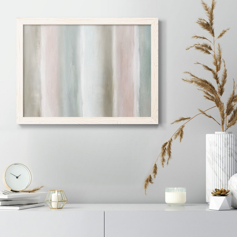 Rainbow Sherbert - reproduction d'art sur toile, H 17 po x l 20 po x P 1 po, Blanc