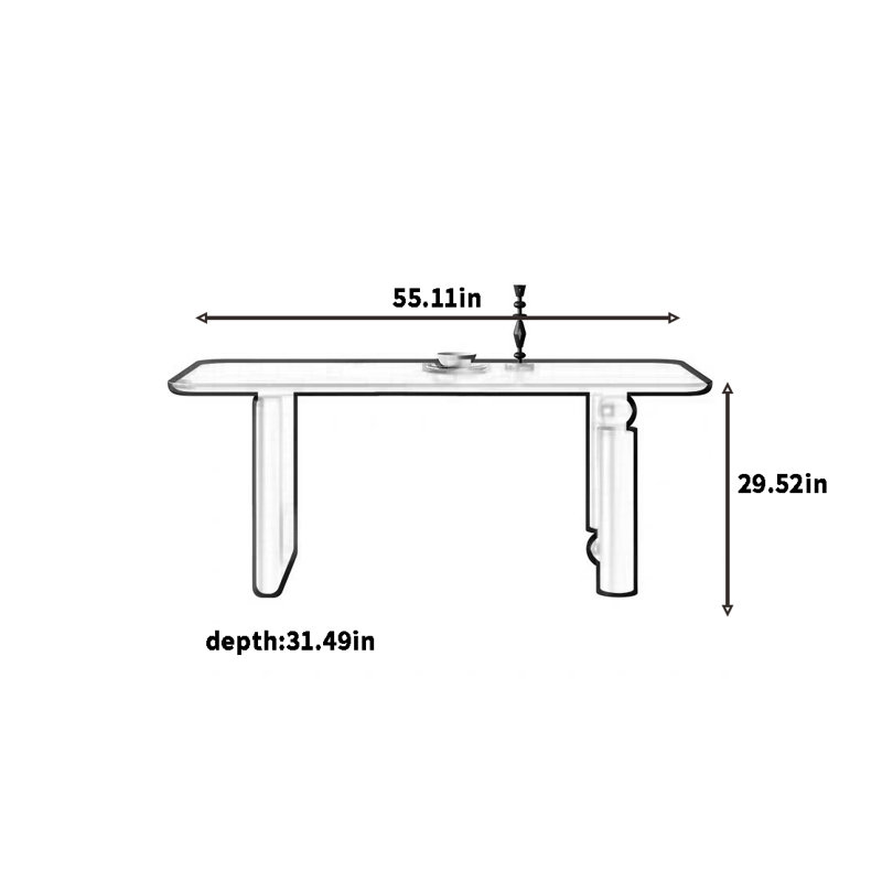 Nuzhat, 29.52"H x 55.11"L x 31.49"W