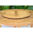 Anautica 4 - Person Wood Patio Dining Set with Round Table