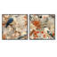 Lenora - Ensemble de 2 collages carrés floraux-101848375-101848370