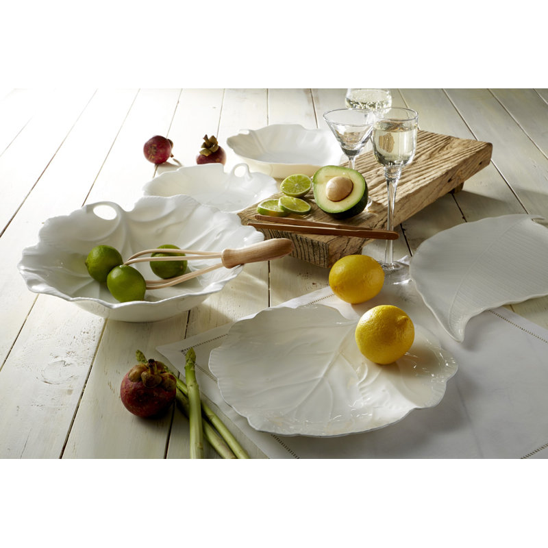 Foliage Bone China Serving Bowl