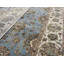 Hand-Knotted High-Quality Light Blue and Ivory Area Rug