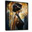 «Sapphire Woman Elegance I», art sur toile-372908715-466507134