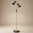 Modern Livingroom Brassed Gold Floor Lamp