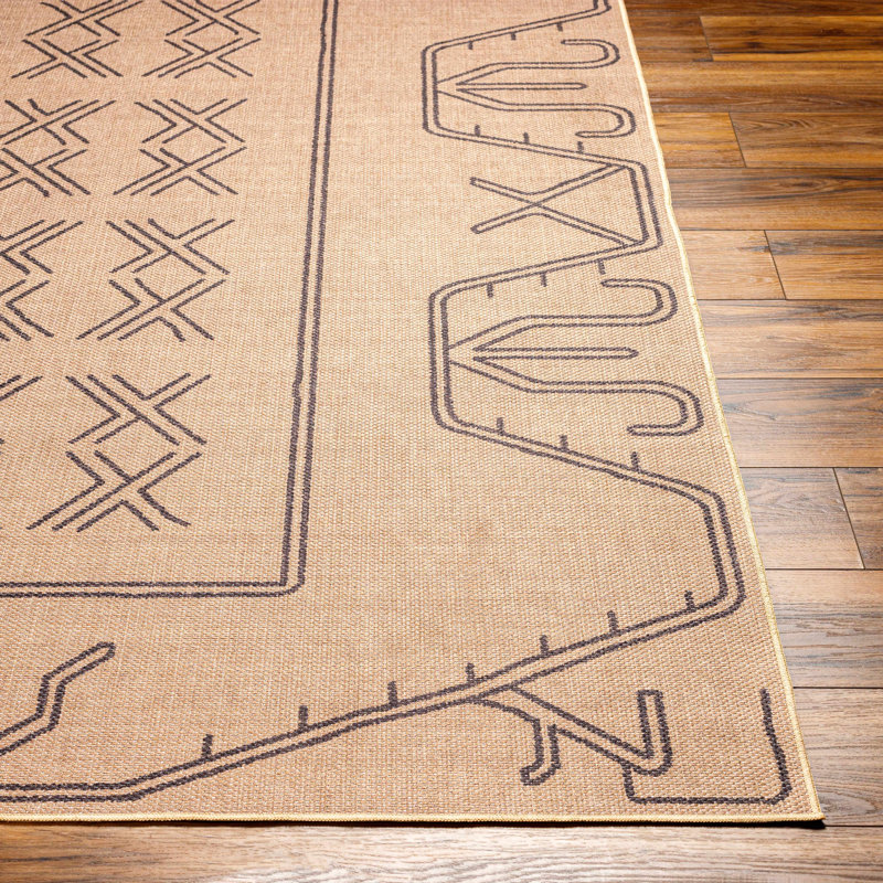 Tapis brun clair Keld, Rectangle 9 pi x 12 pi