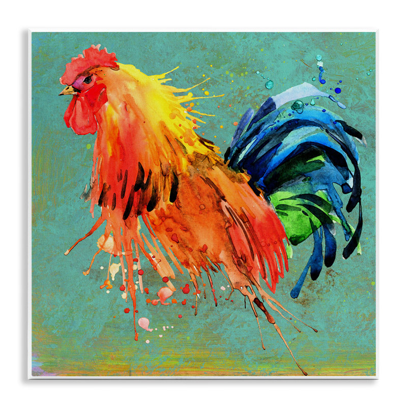 Urban Urban Rooster Splash - Peinture