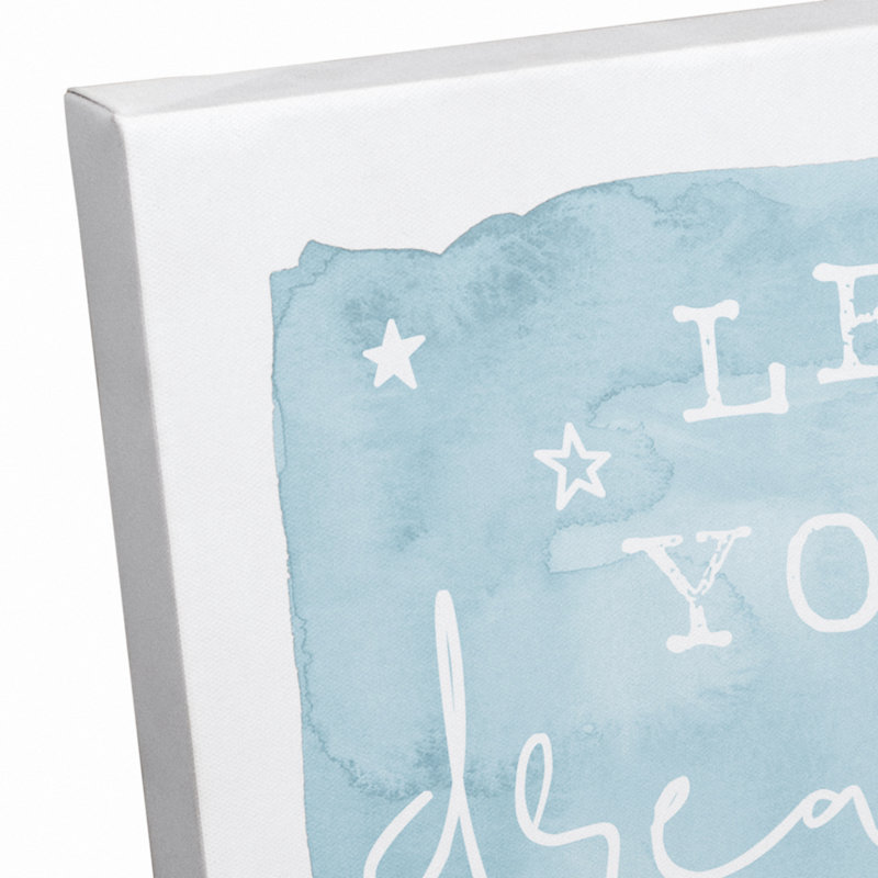 Art sur toile «Alvida Let Your Dreams Run Wild»
