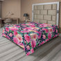 Pale Fuchsia/Jade Green Floral