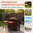 3 Pieces Patio Furniture Outdoor Rattan Wicker Rattan Table And Chairs Furniture Set With 2 Storage Shelves For Home Backyard-676187876