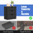 3 Drawers Dresser For Bedroom With Fabric Pu Drawer, White Dresser With Wood Frame, Large Organizer, Small Chest Of Drawers For Closet, Living Room, Hallway, Black-1481546409
