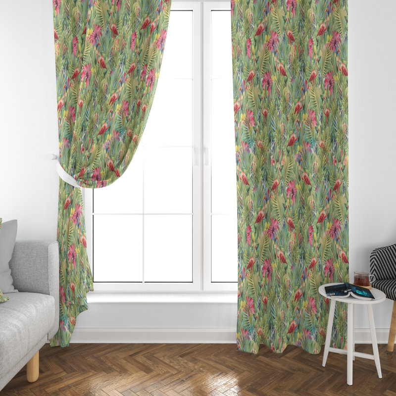 Ahriella Room Darkening Curtain, 20" W x 52" L