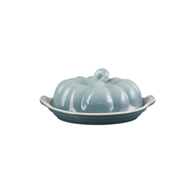 Le Creuset Figural Pumpkin Covered Butter Dish