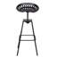 Tabouret de bar pivotant